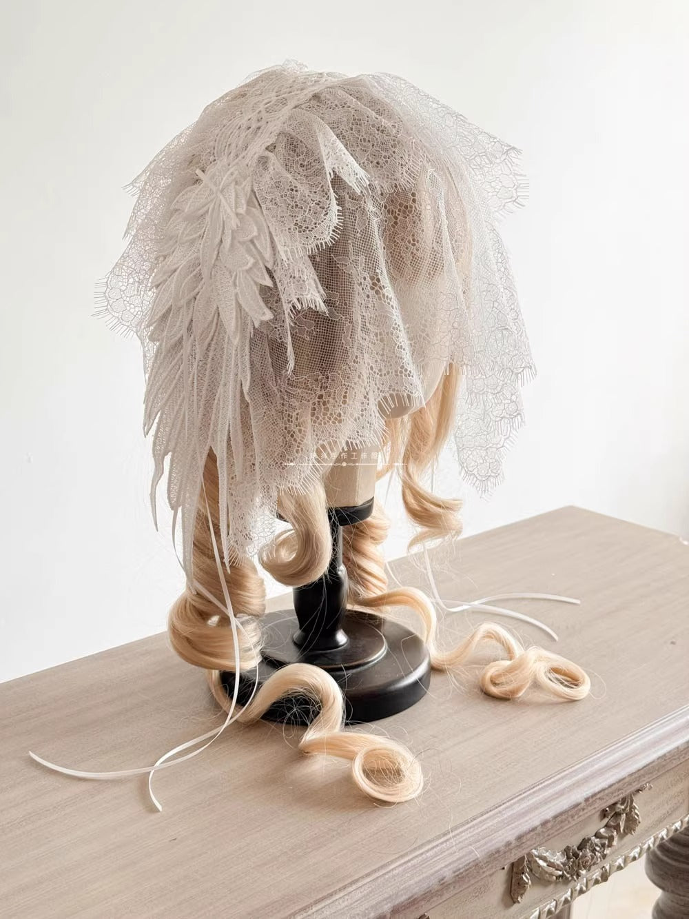 羽根ヴェールヘッドドレス【妹抖手作工作屋】