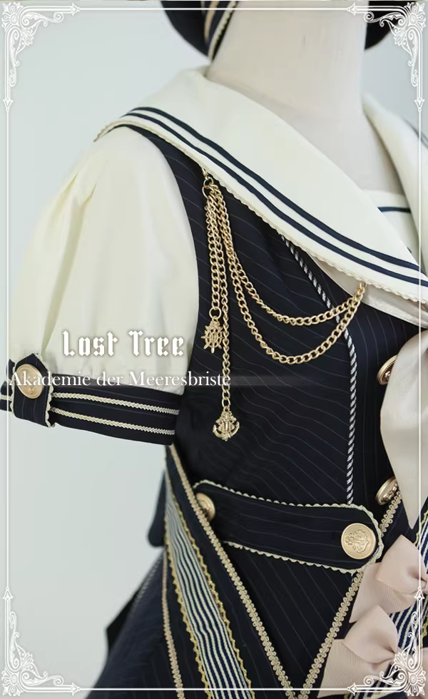 【受注予約~3/8】Akademie der Meeresbrise ワンピース(半袖)【Lost Tree】