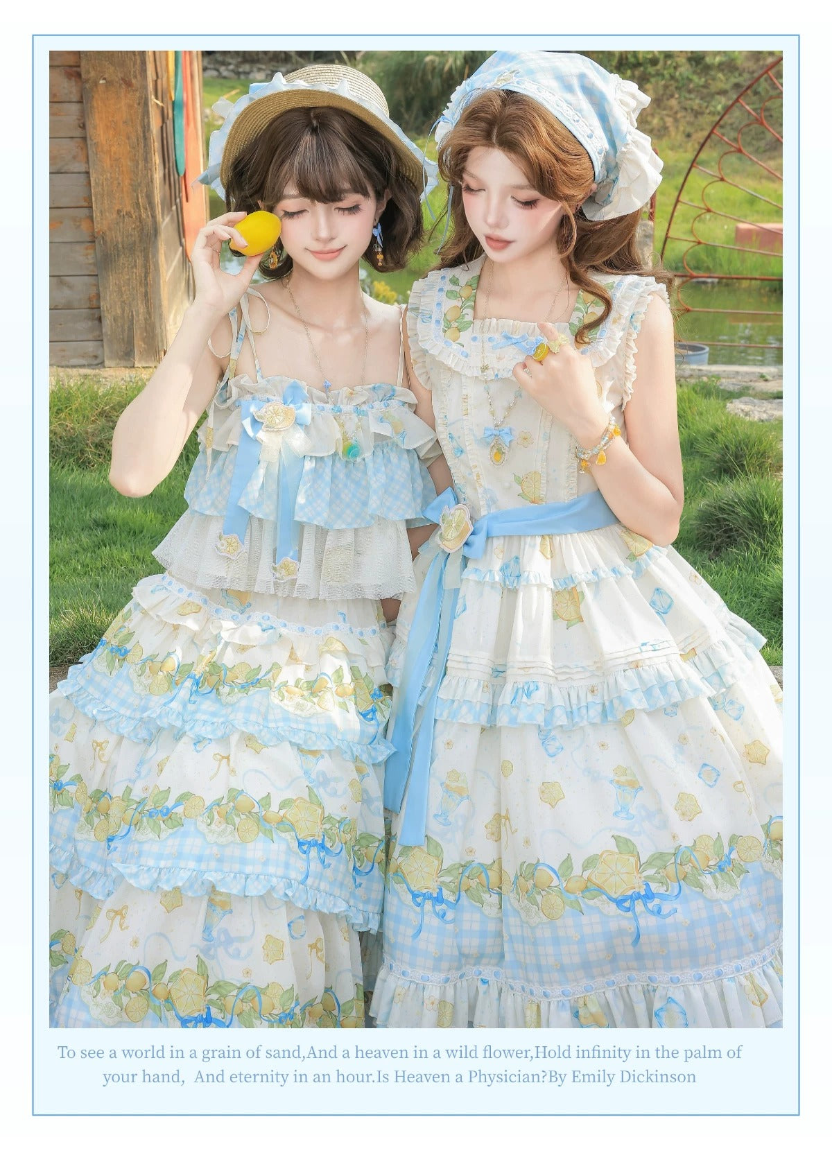 【受注予約~6/28】Icy Lemon トップス・スカート・セットアップ【Summer Day】