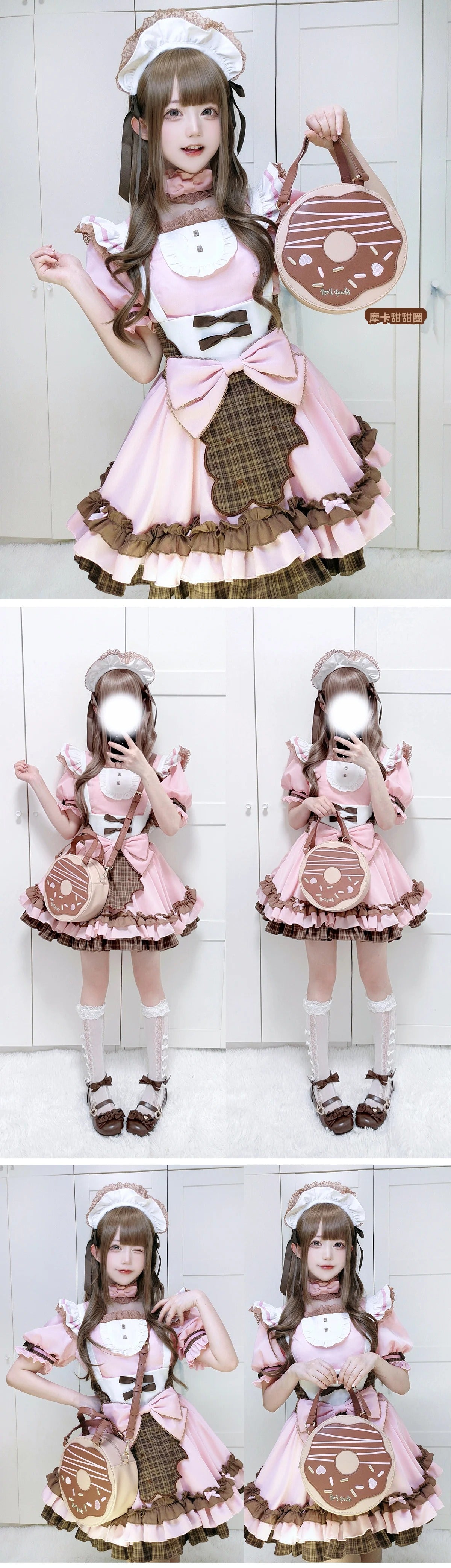 【受注予約~9/28】Sweet Donut バッグ【Sheep Puff】