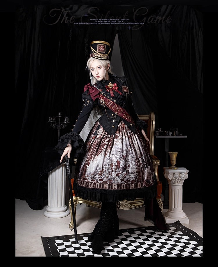 【受注予約~8/21】Silent Game スカート【物語者】