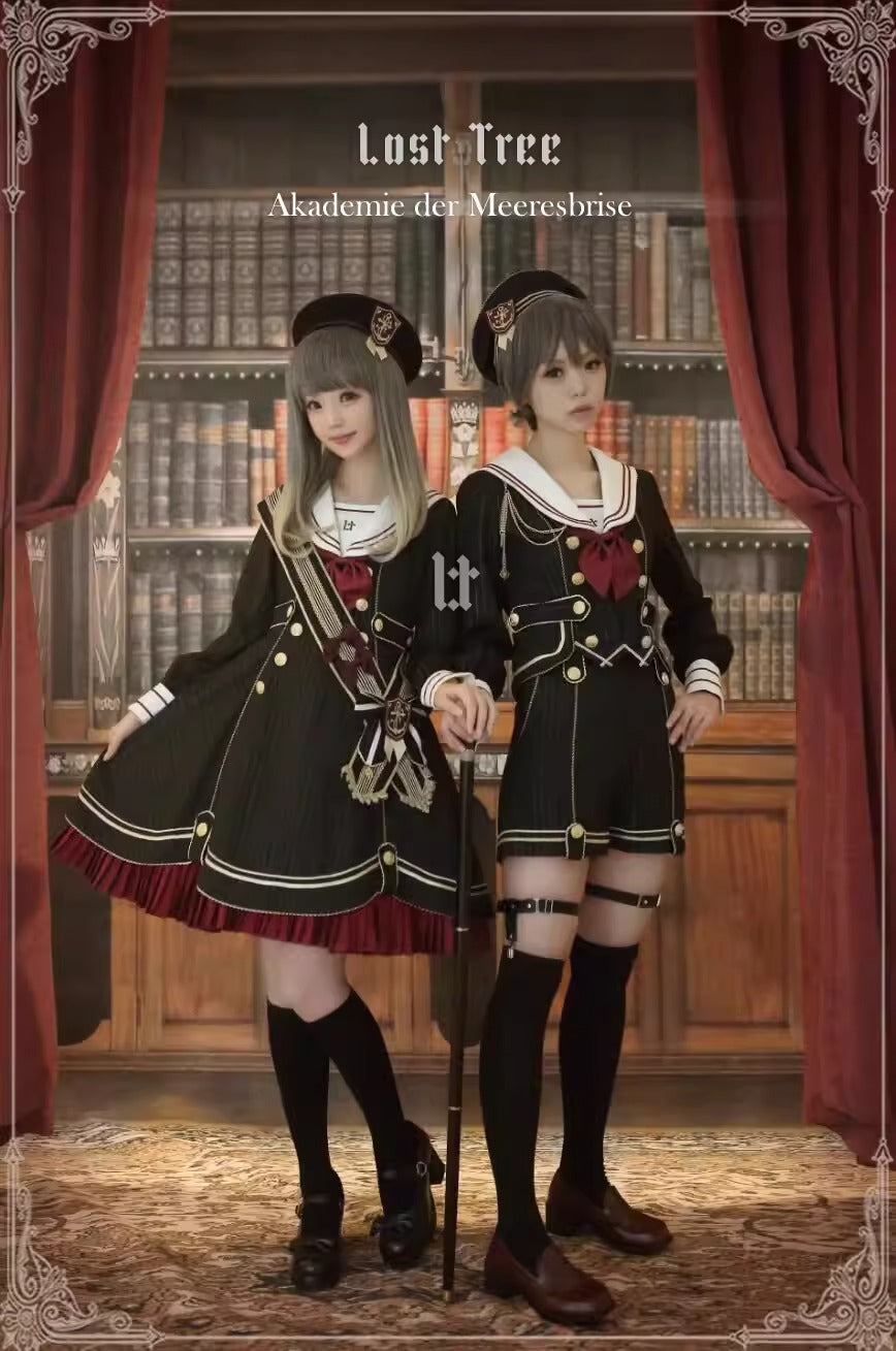 【受注予約~3/8】Akademie der Meeresbrise ワンピース(長袖)【Lost Tree】