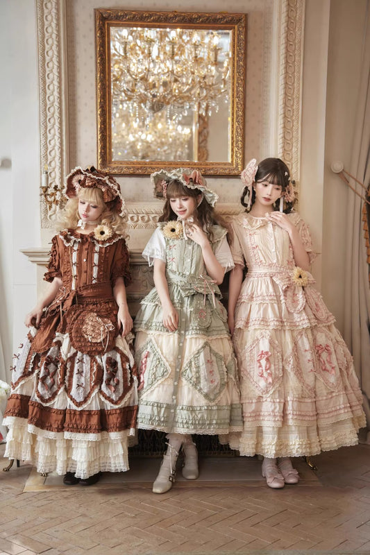 【受注予約~3/18】Rothenburg Bear 4.0 ジャンパースカート(くまあり)【MONO GIRL】