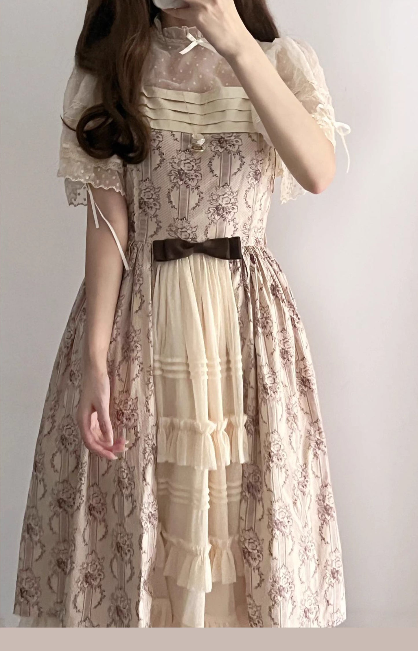 【受注予約~2/12】Spring speech ワンピース・ジャンパースカート【Hime】