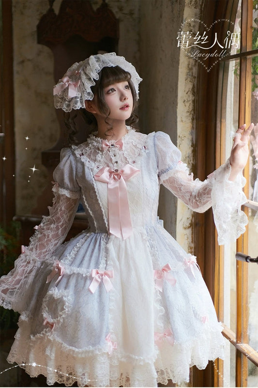 【受注予約~7/2】Lacy Doll ワンピース【MQ】