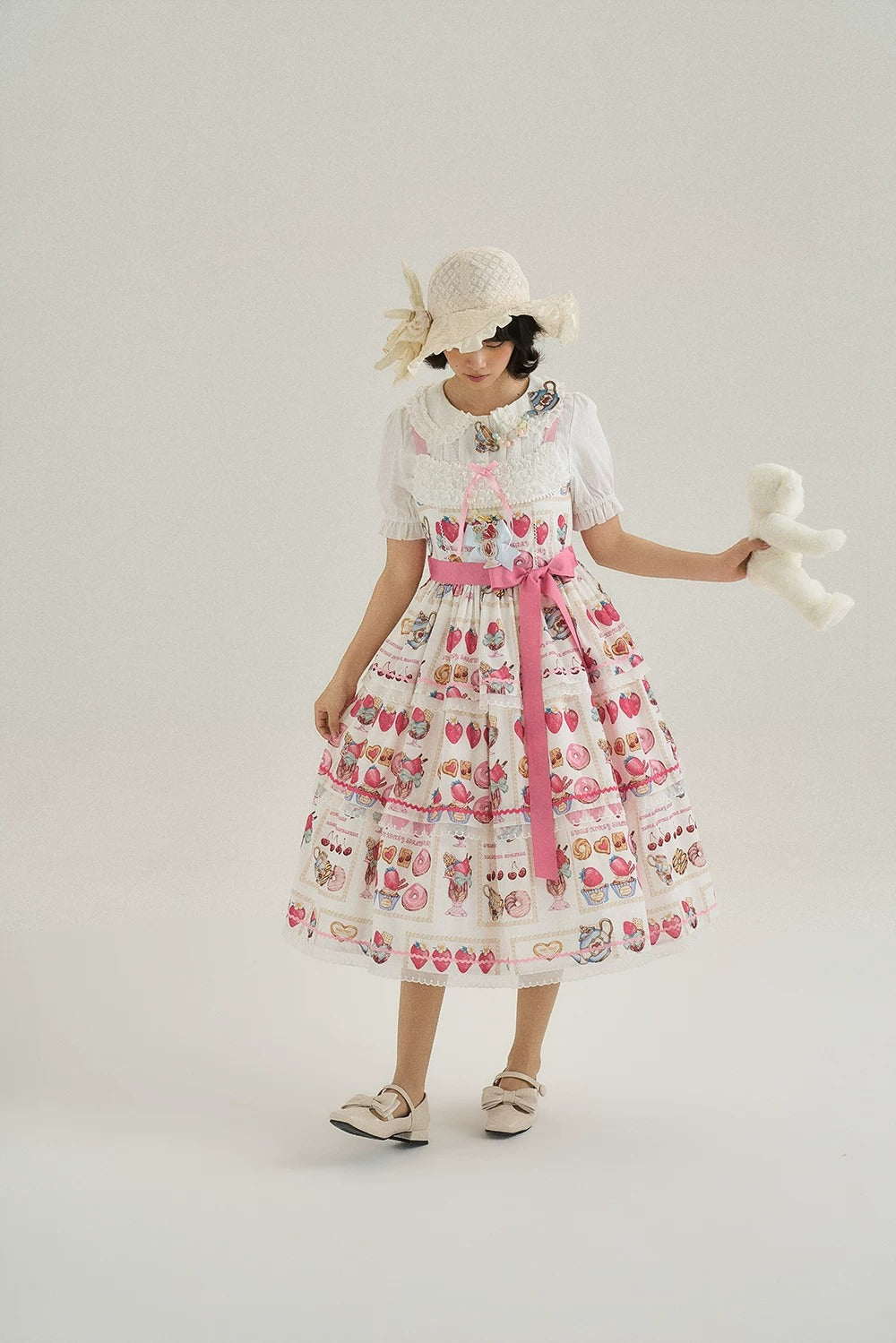 【受注予約~6/24】Strawberry Parfait Tea アクセサリー【Miss Cube】