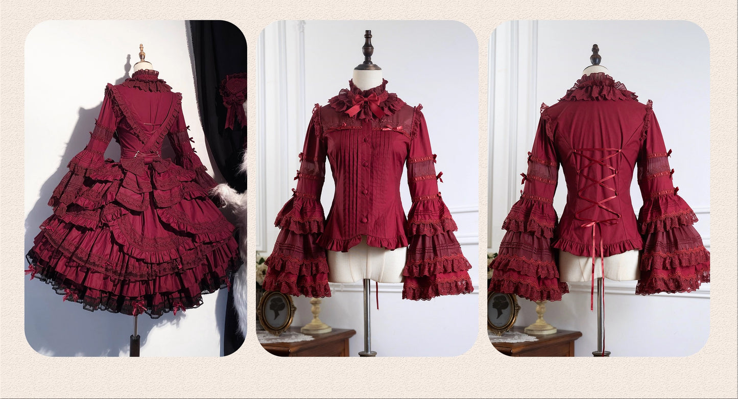 【受注予約~10/13】Hybrid Moonlight Doll 2.0 ブラウス【Lost Aqua】