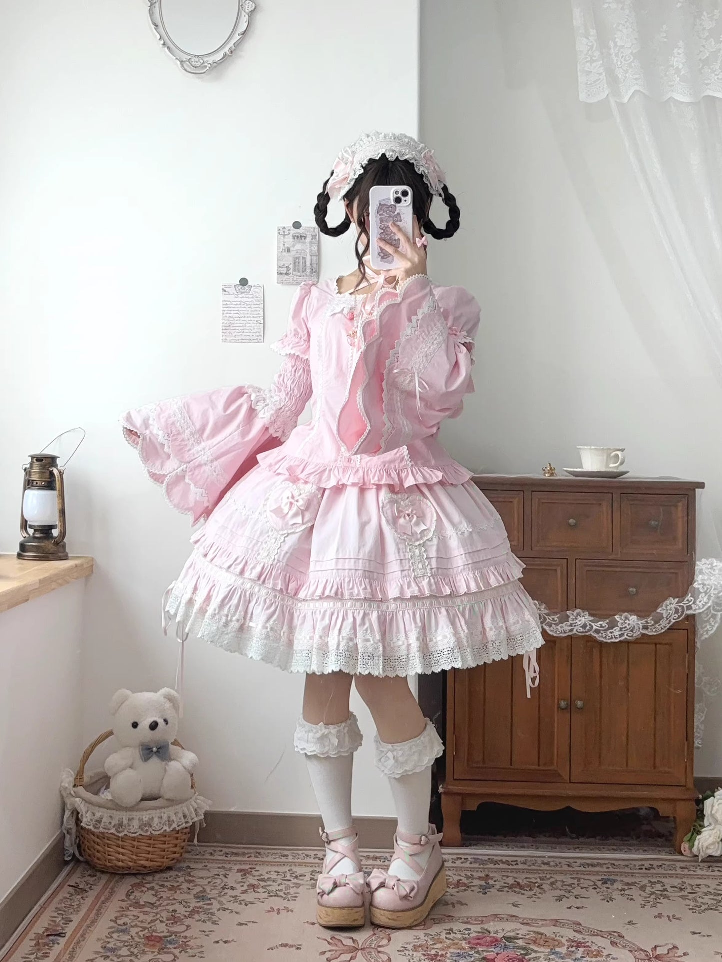 【受注予約~4/23】春日桃姫 ブラウス【Rose and Neverland】