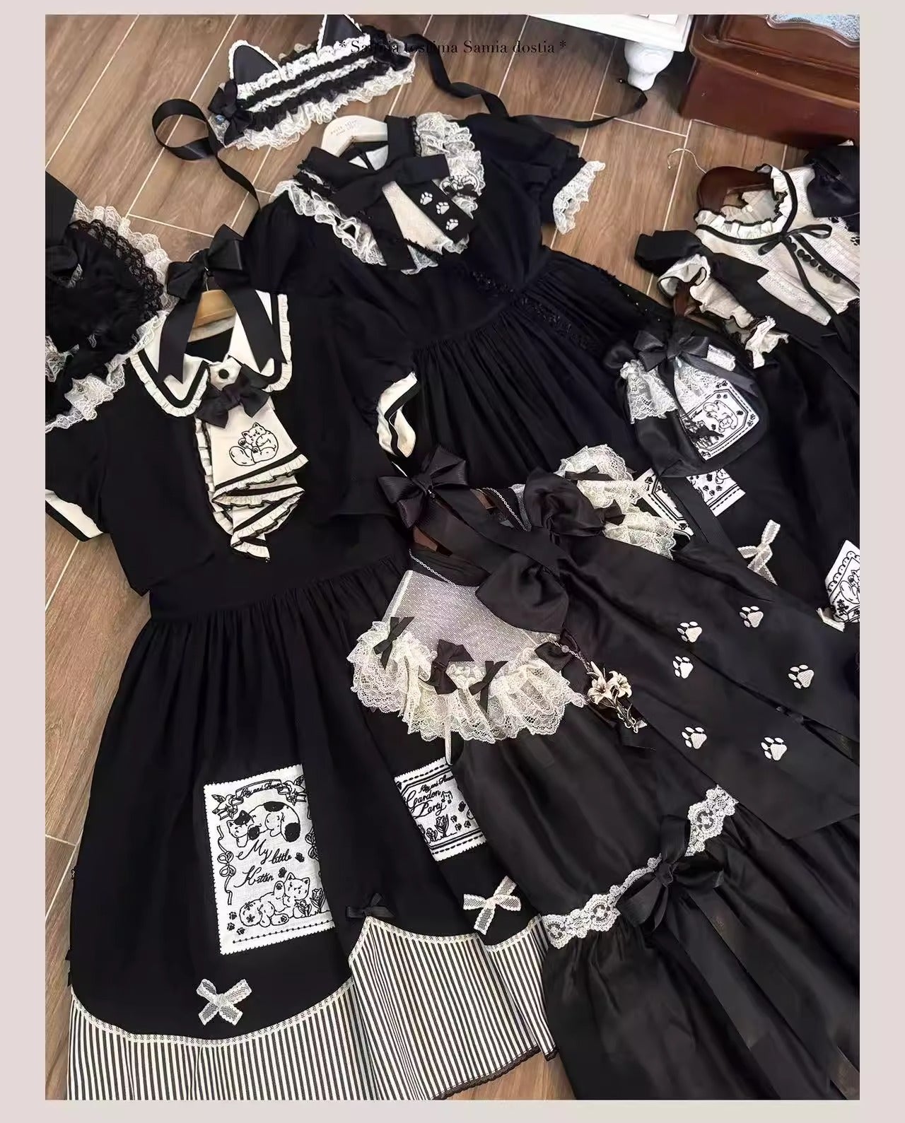 【受注予約~12/3】My Sweet Cat ワンピース【WF】