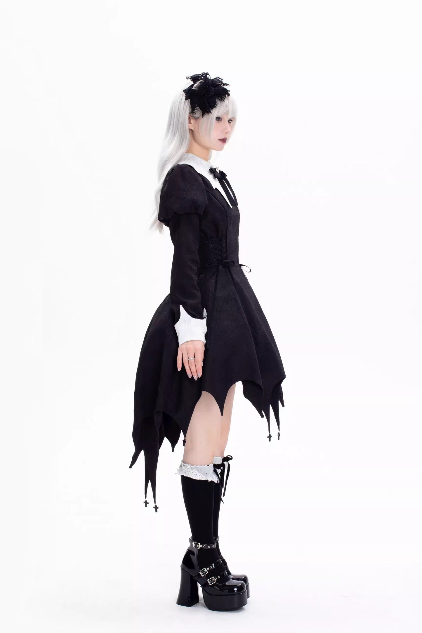 【受注予約~8/14】禁忌十字 ワンピース【銀杏指針】