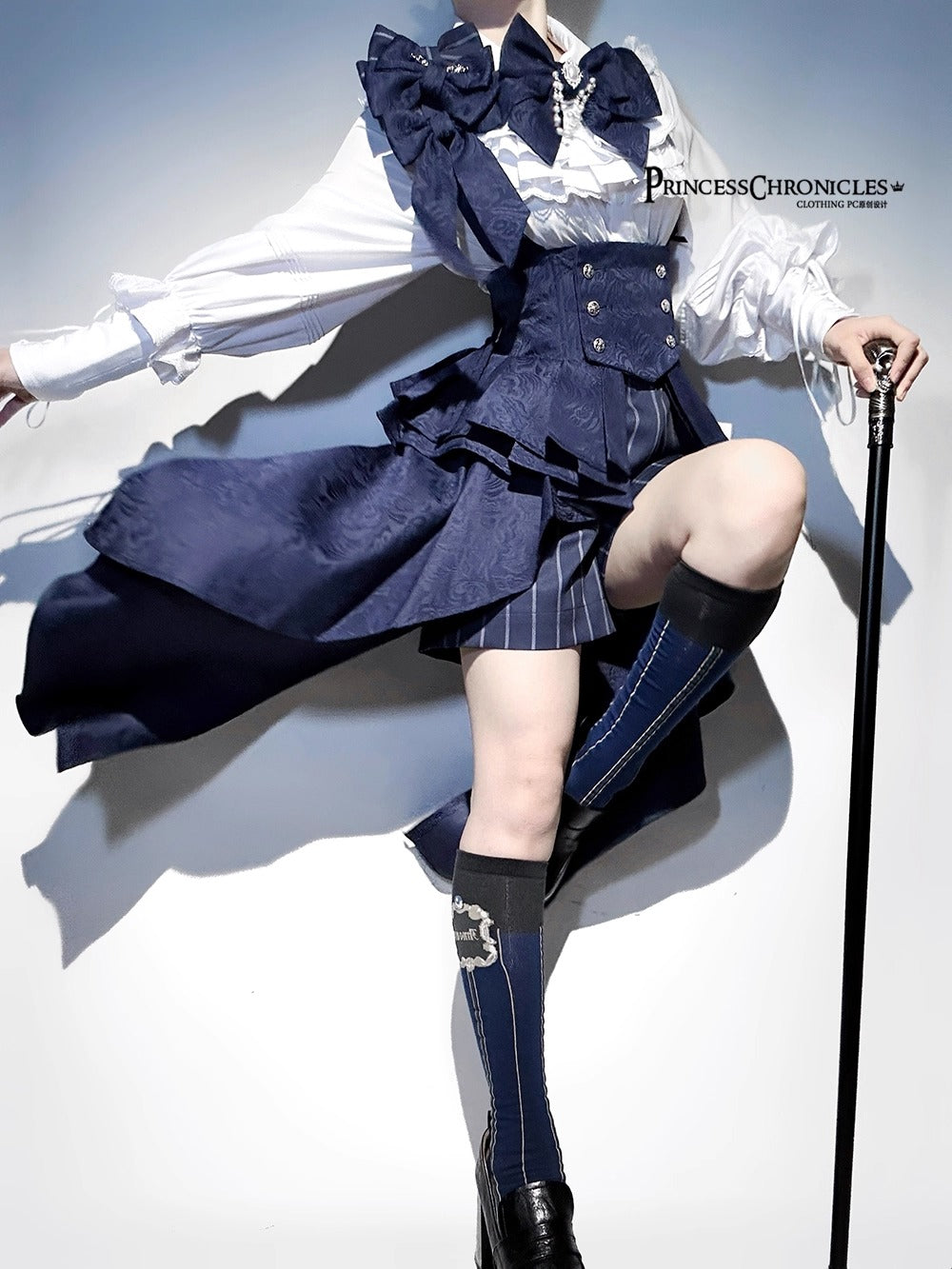 【受注予約~8/13】アリスと時計ウサギ ウエストリボン・胸リボン【princess Chronicles】