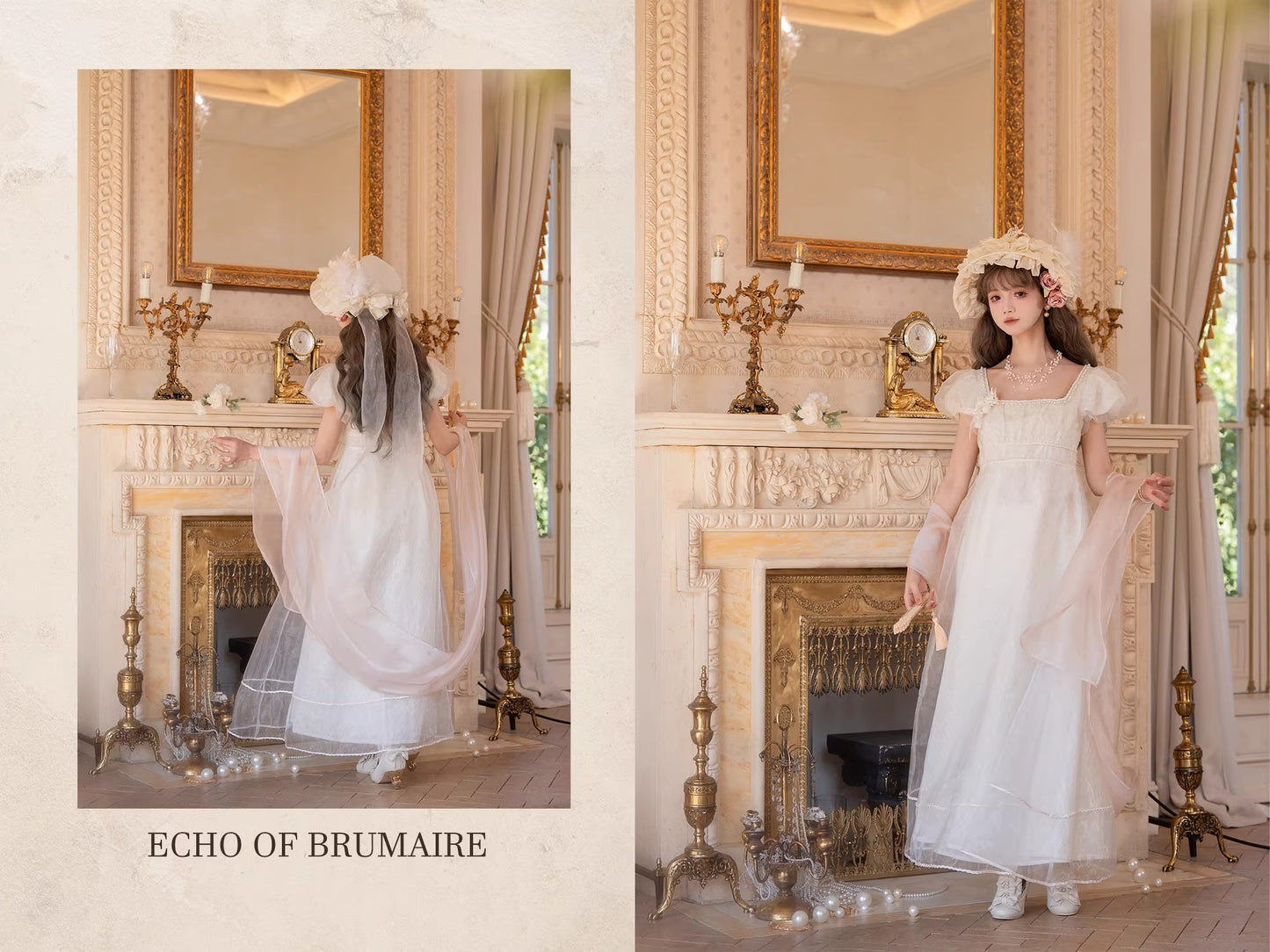 【受注予約~1/19】Echoes of the Moon ボンネット【時之神殿】