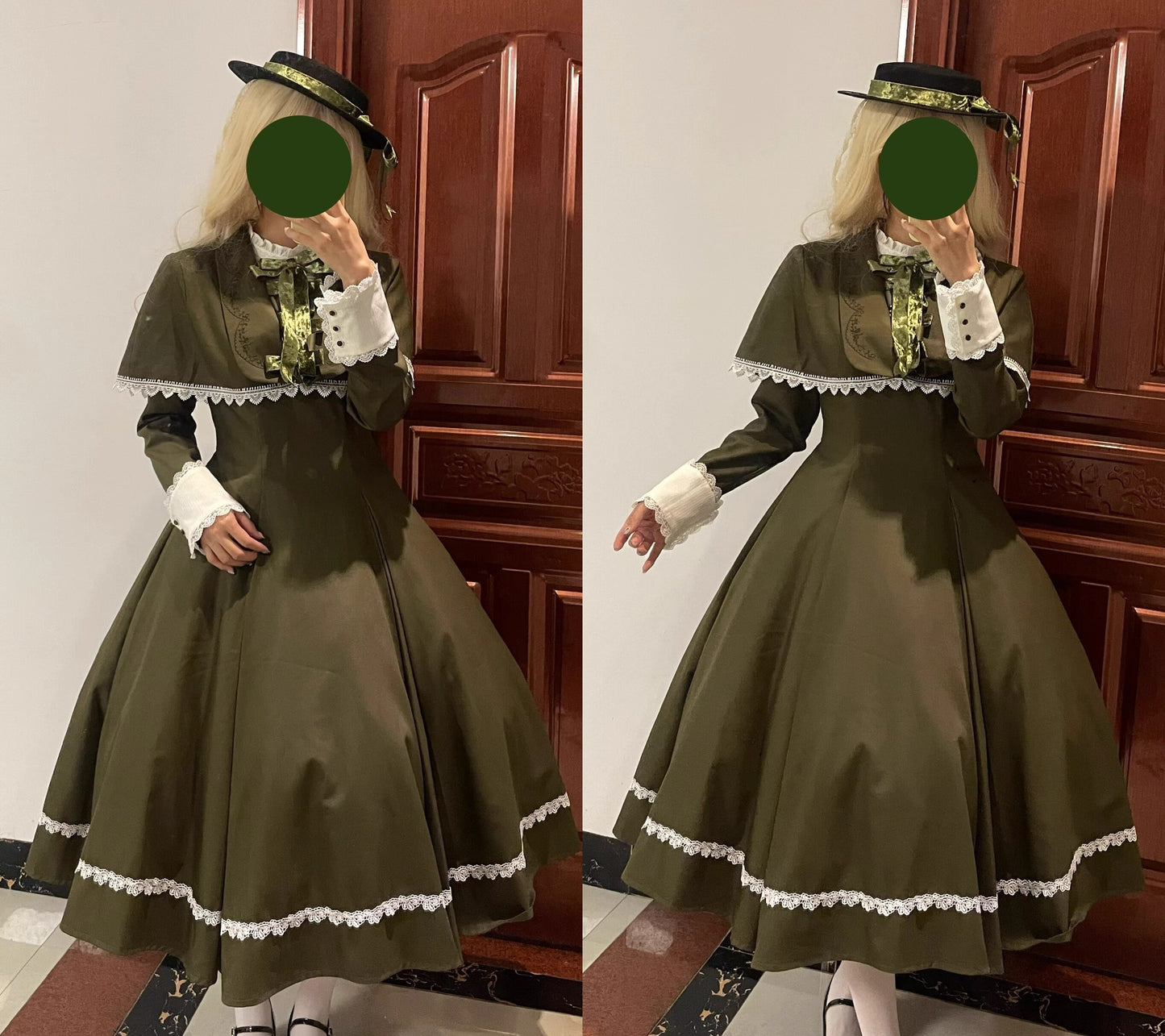 【受注予約~11/27】回廊の詩 ワンピース【南瓜星球】