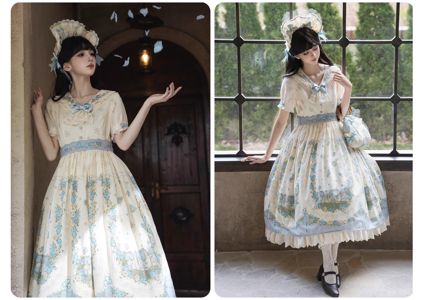 【受注予約~4/16】Rose Greenhouse ワンピース・ジャンパースカート・ブラウス・スカート【LittlePlum】