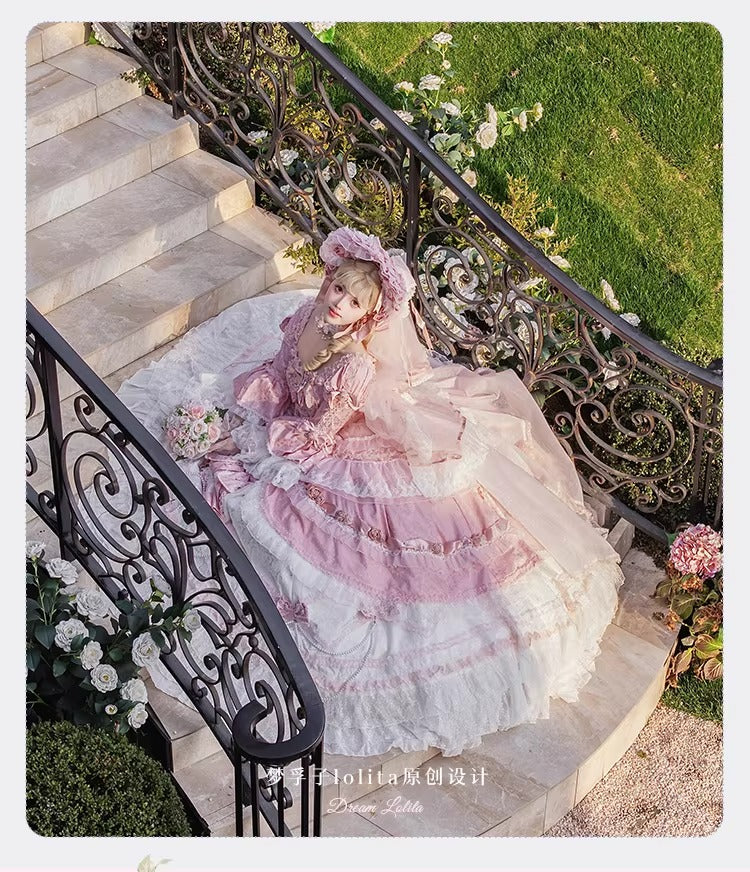 【受注予約~3/19】DreamRococo フルセット(ショート丈)【Dream Lolita】