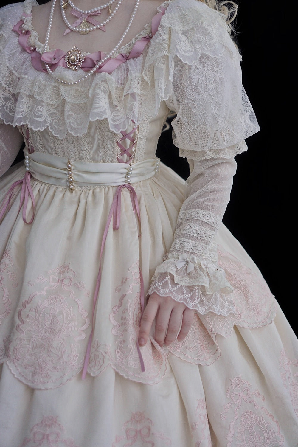 【受注予約~9/25】Point Gardens ワンピース【Miss Point】