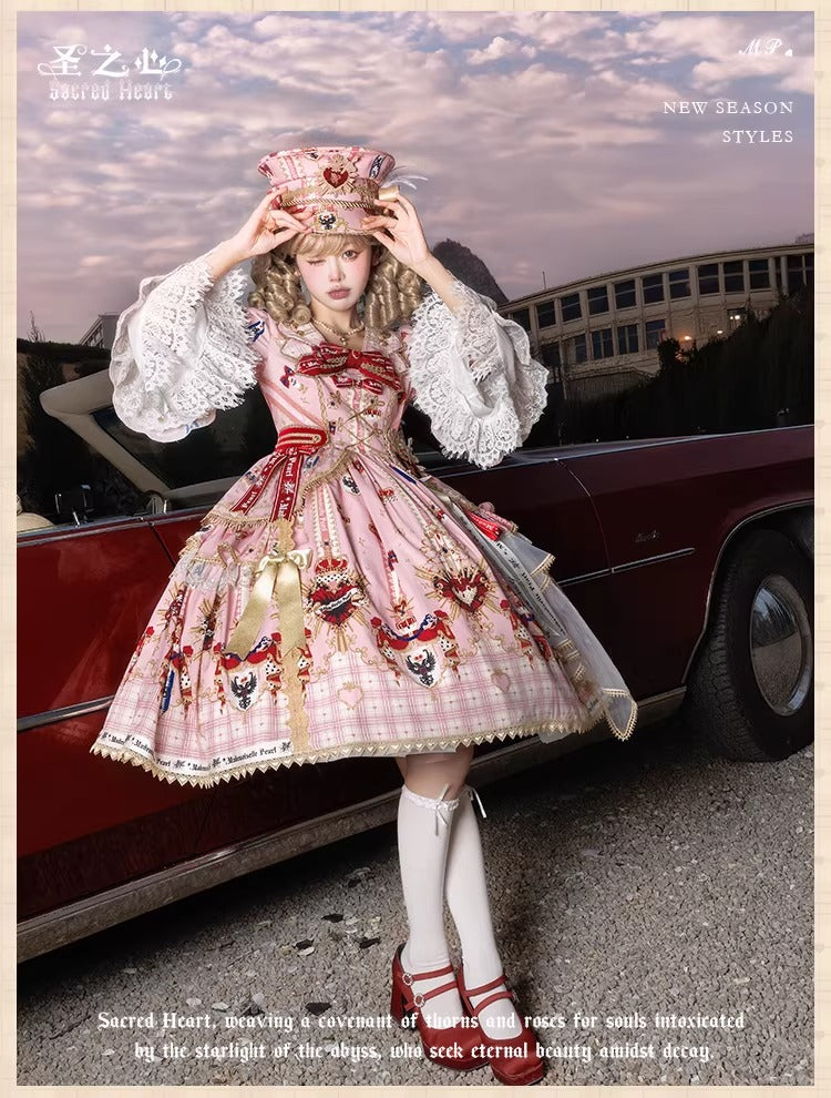 【受注予約~3/18】Sacred Heart ワンピース(タイプ2)【花与珍珠匣】