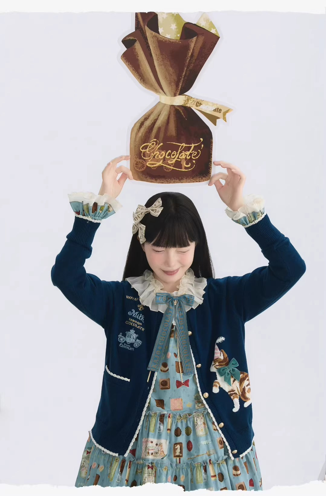 【受注予約~2/26】Chocolate カーディガン【YAMKAJO】