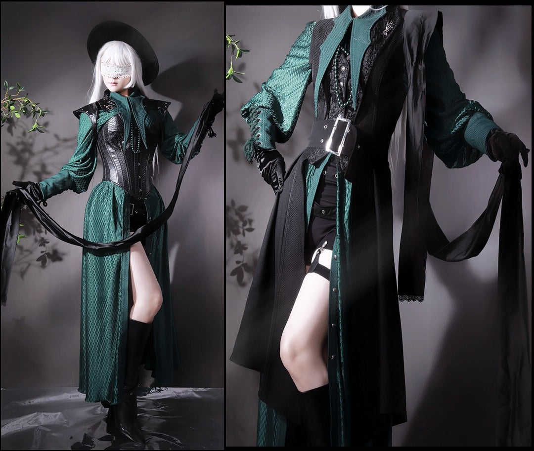 【受注予約~10/16】Twin Dragon ロングブラウス【麋鹿】