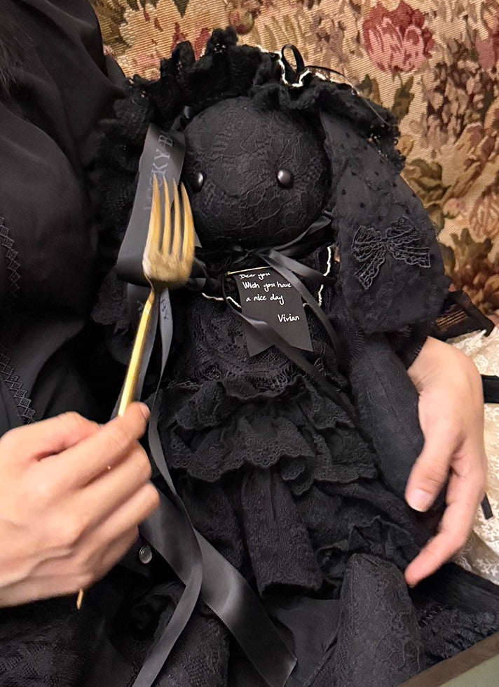 レースうさちゃんバッグ・お洋服【LUCKY BABY】