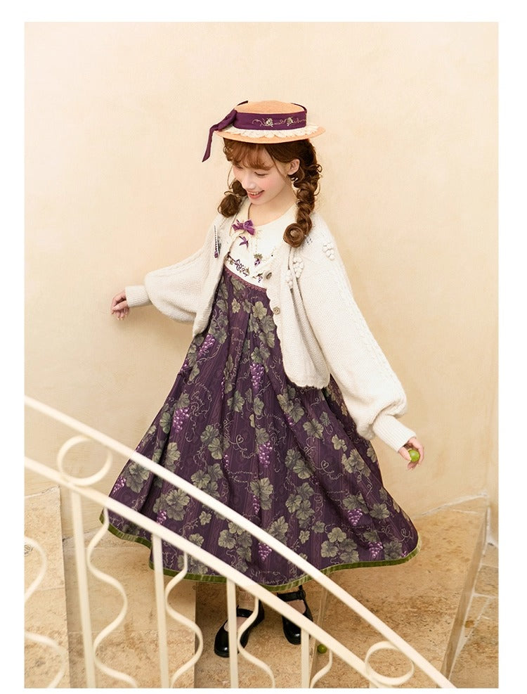 【受注予約~8/7】ロワールのブドウ園4.0 ジャンパースカート【仲夏物語】