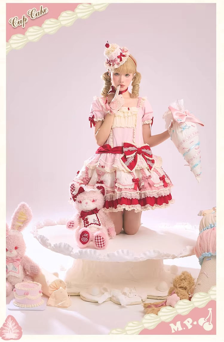 【受注予約~1/26】CupCakes ワンピース【花与珍珠匣】