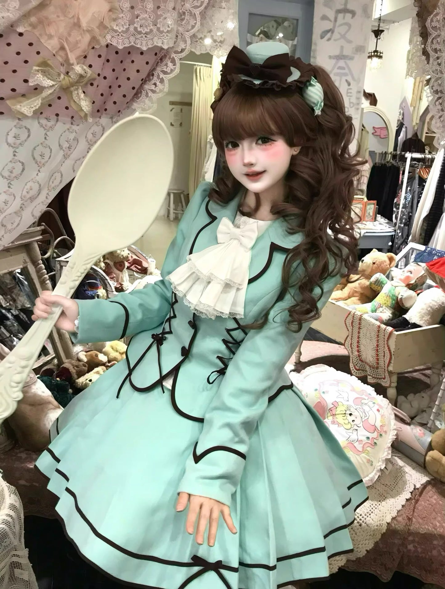 【受注予約~10/13】Chocolate Lover ブラウス【Sugar Cookies】