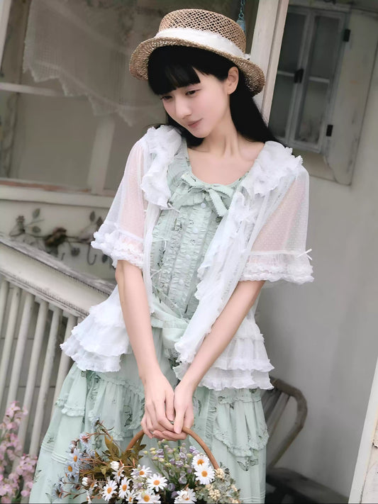 【受注予約~4/19】霧の鈴蘭 カーディガン【Spring Flower Language】