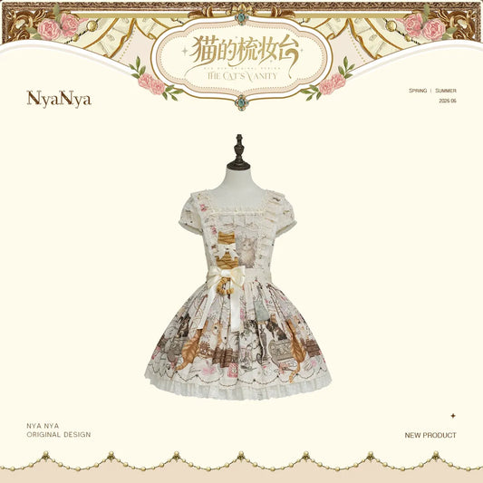 【受注予約~7/7】The Cats Vanity ワンピース【NyaNya】
