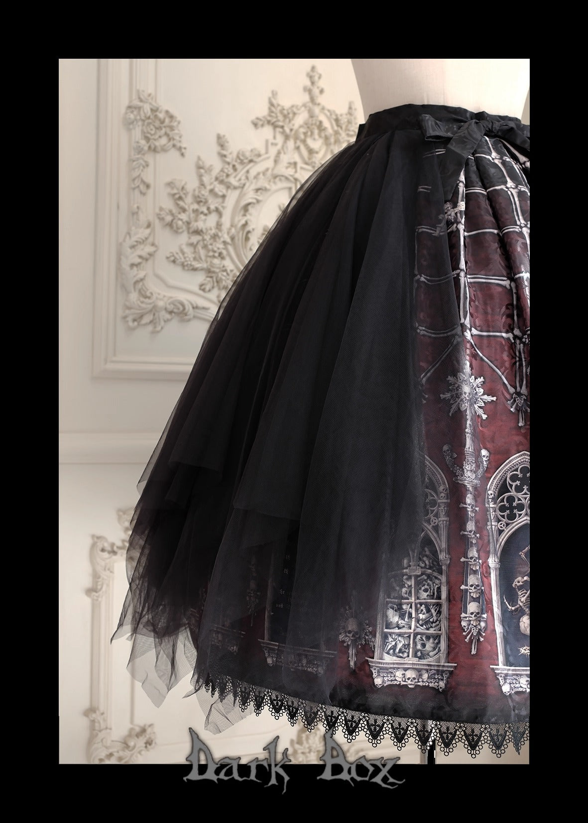 【受注予約~11/10】Ossuary スカート【Dark Box】