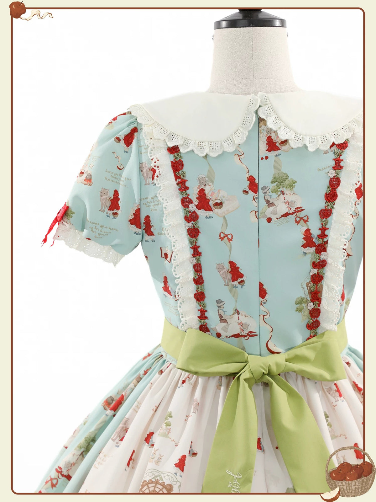 【受注予約~10/8】Little Red Riding Hood Fairy Tale ワンピース【Alice Girl】
