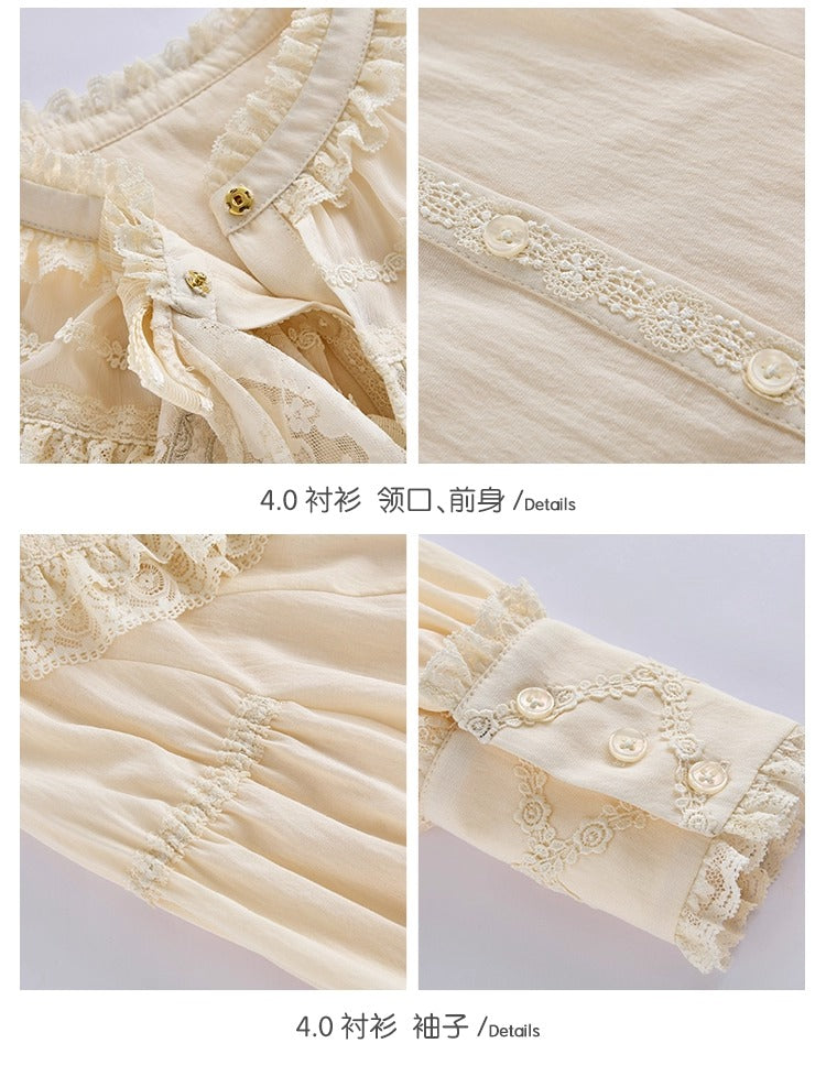 【受注予約~9/9】小夜曲 ブラウス【NDC】