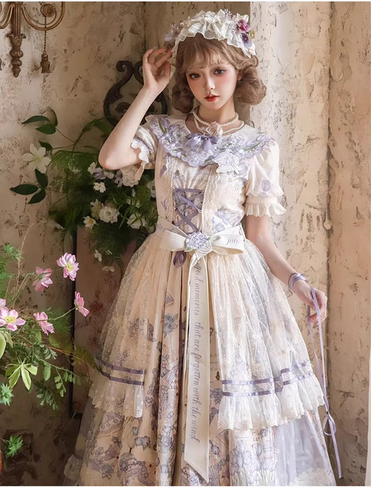 【受注予約~4/13】紫藤回顧録 ワンピース・ブラウス・ベスト【南笙阁】