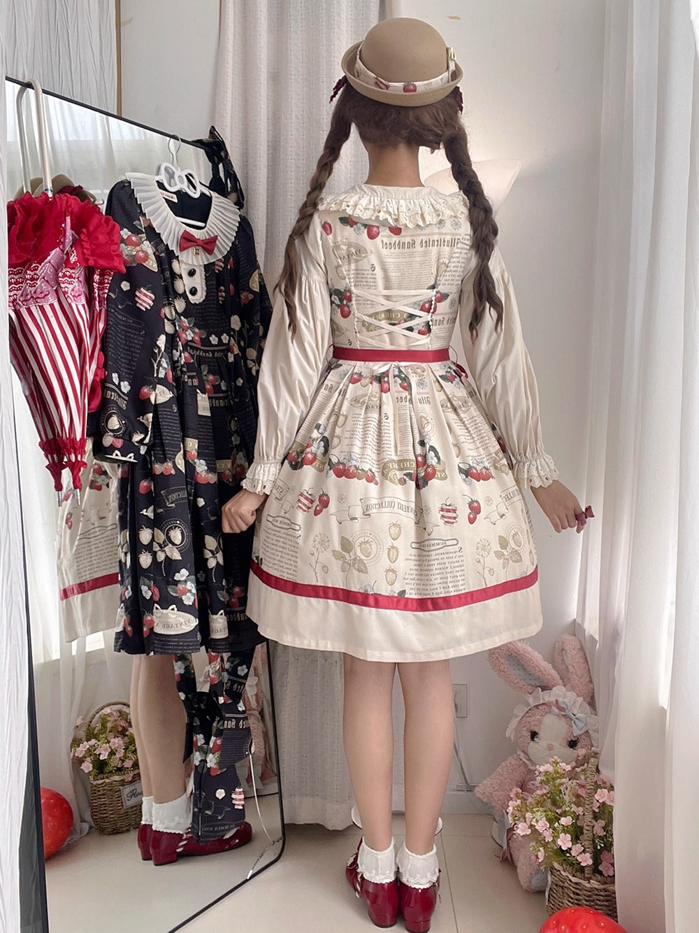 【受注予約~9/17】Grass art collection ジャンパースカート【Miss Cube】