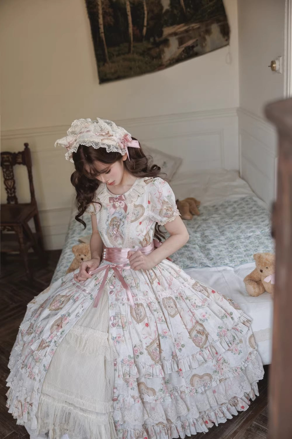 【受注予約~3/5】Victoria Cat インナースカート・ウエストベルト・アクセサリー【Moon River】