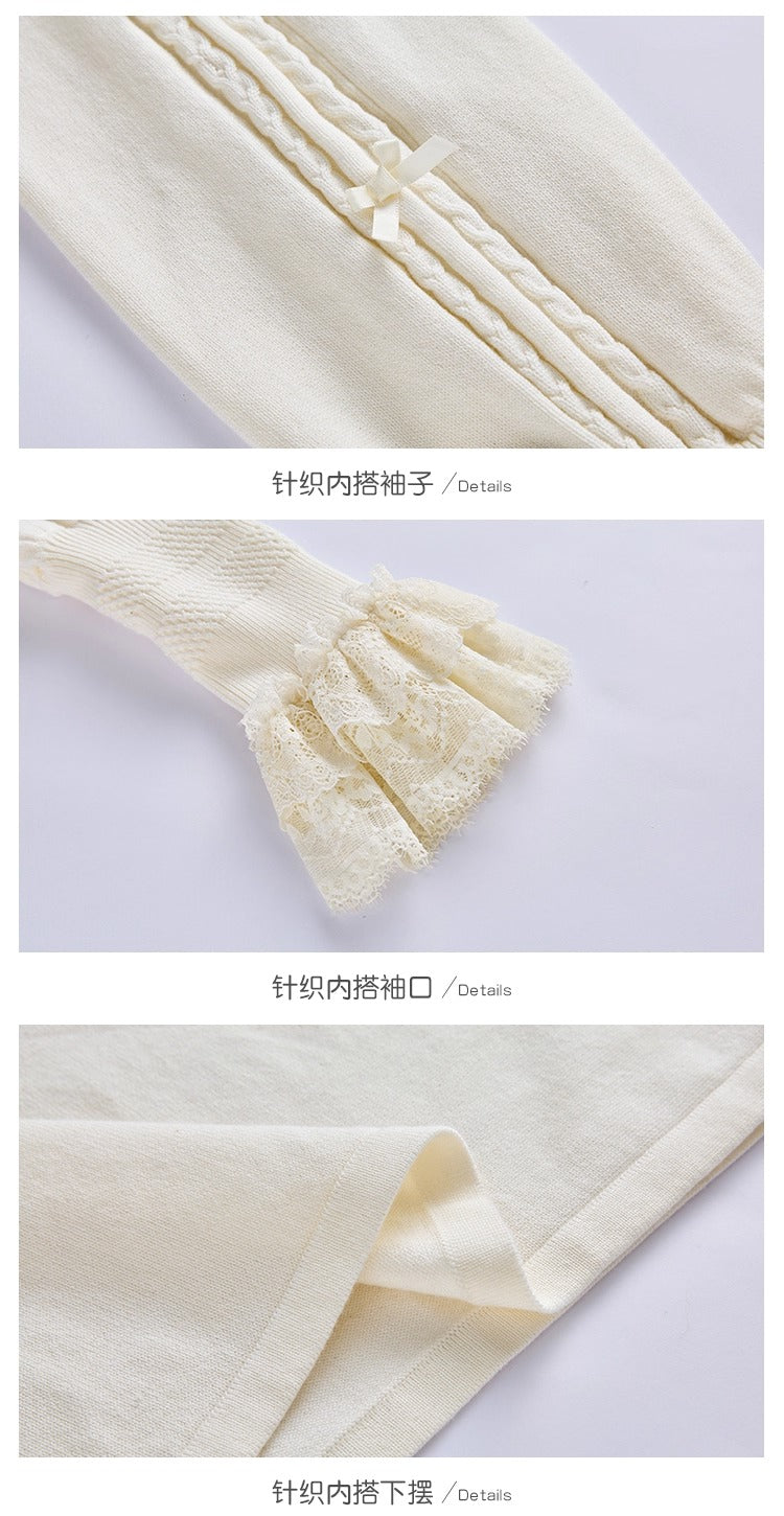 【受注予約~10/30】Austen's Letters ケープ・刺繍トップス【NDC】