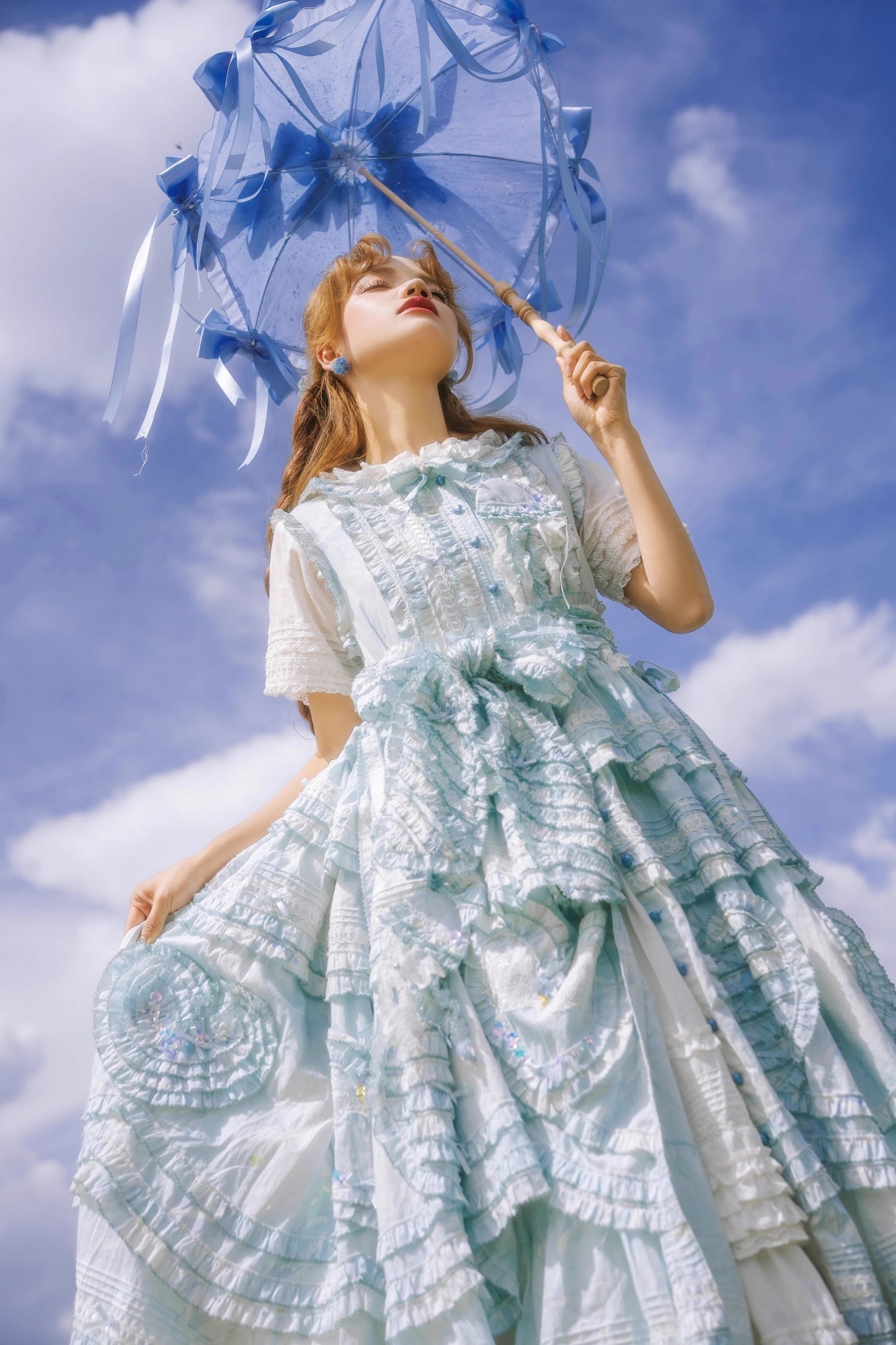 【受注予約~8/18】くらげのともしび ワンピース・ジャンパースカート【MONO GIRL】