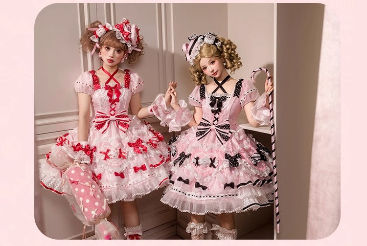 【受注予約~12/8】Candy Wrapper ワンピース【花与珍珠匣】