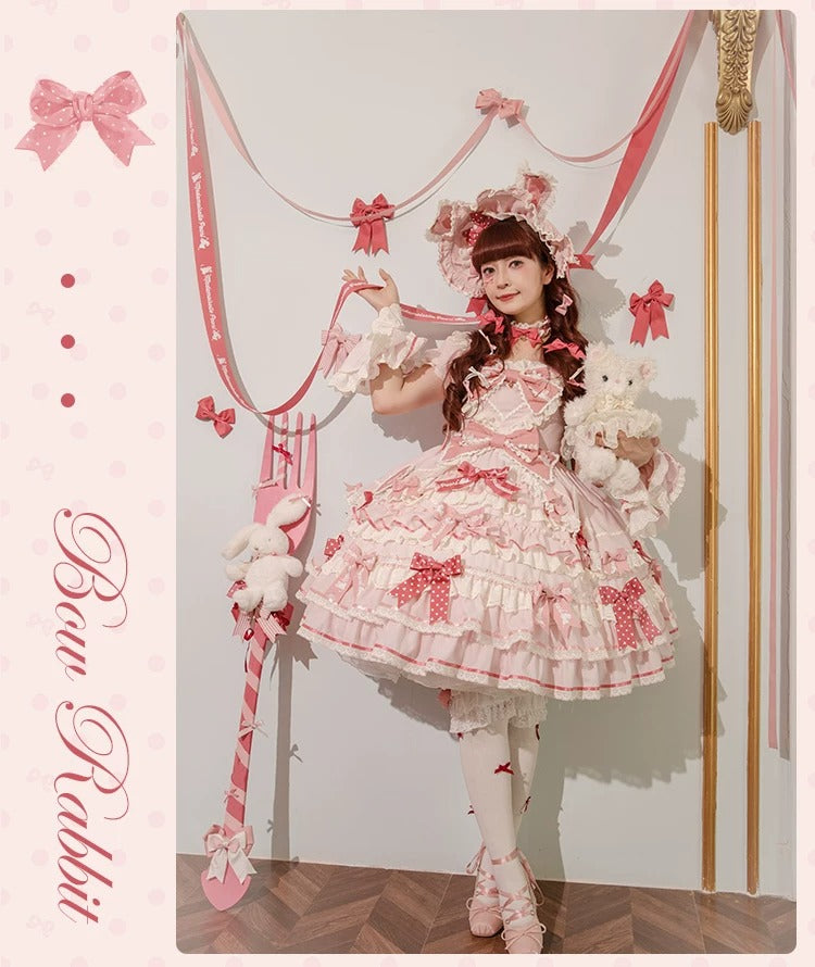 Bow Rabbit ワンピース【Melliflorpearl】