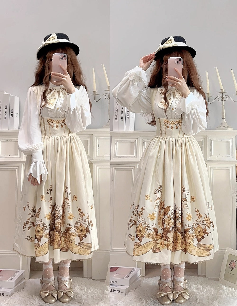 【受注予約~8/20】Sunset ジャンパースカート【Miss Cube】