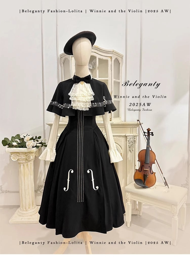 【受注予約~11/18】Winnie and the Violin ケープ・アクセサリー【Beleganty】