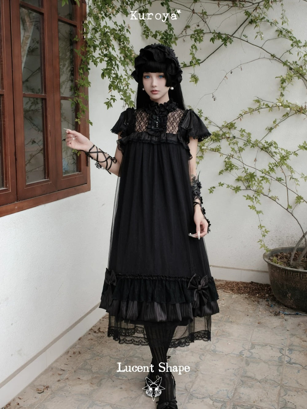 【受注予約~6/3】Lucent Shape ワンピース【Kuroya】