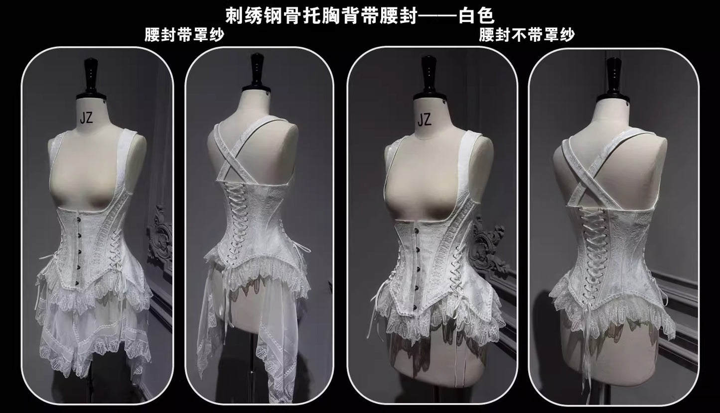 【受注予約~4/19】Bone Mass ブラウス・コルセット・スカート【SUSIN】