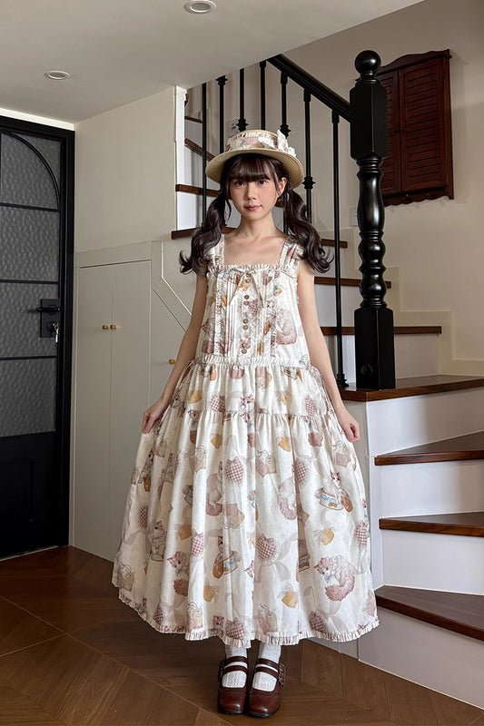 【受注予約~4/27】Yellow Cat ジャンパースカート・ブラウス・フルセット【GGmeow】