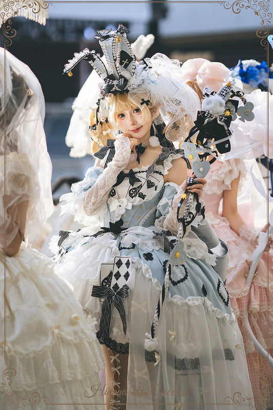 【受注予約~7/15】Alice’s Banquet Bride ジャンパースカート・フルセット【Hinana Queena】