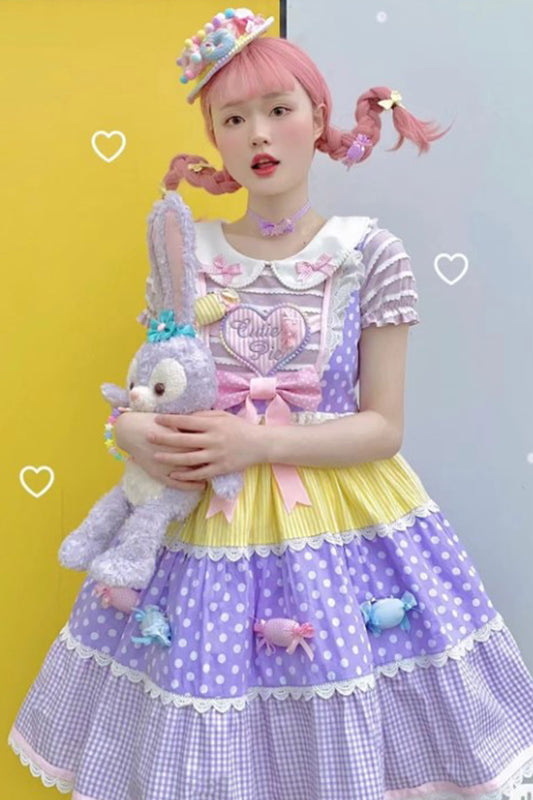 Petit Sweet ジャンパースカート【CreamyCutiePie】