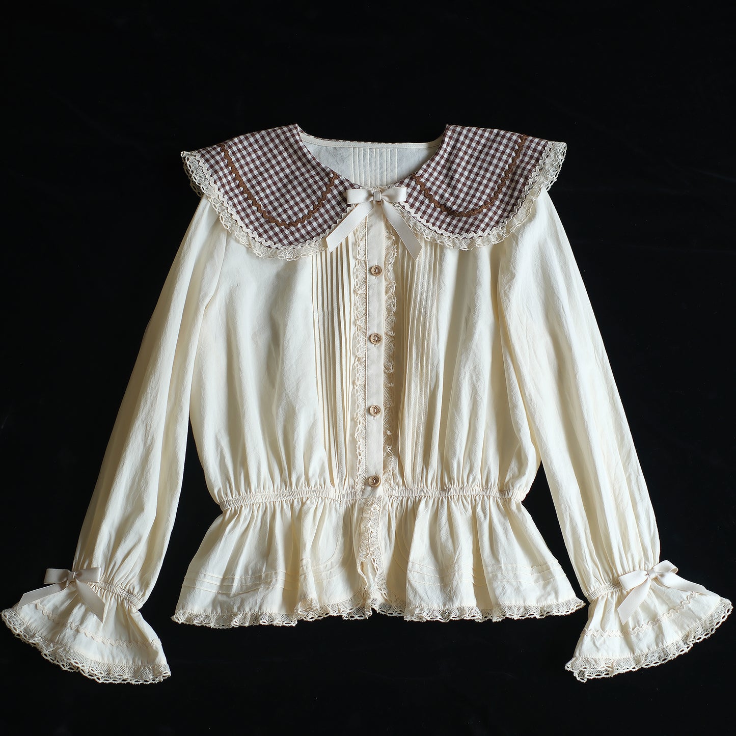 【受注予約~11/10】Bear Cake ワンピース・ブラウス【Stamp Albums】