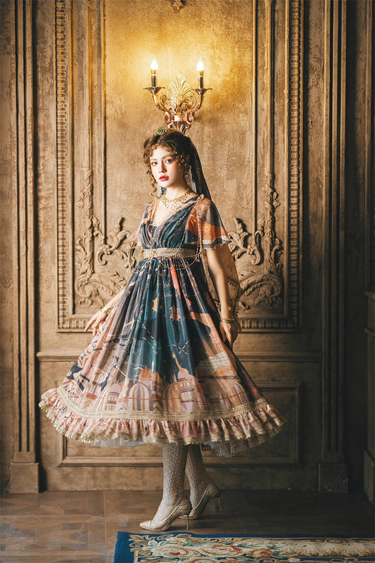 【受注予約~12/11】Stars ワンピース(タイプ1)【FaeriesDaffodil】