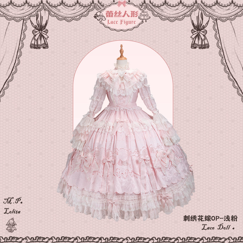 【受注予約~12/23】Race Doll ワンピース(タイプ1)【花与珍珠匣】