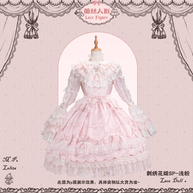 【受注予約~12/23】Race Doll ワンピース(タイプ2)【花与珍珠匣】